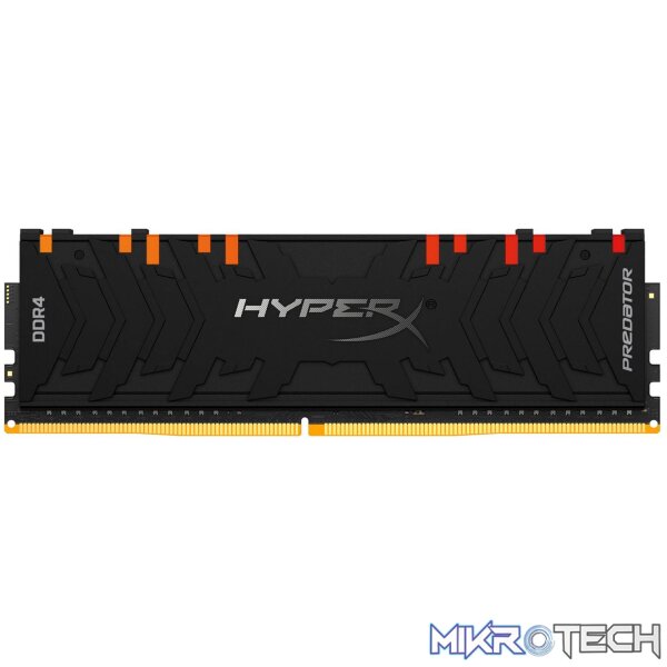 Kingston Hyper-x RGB Predator 32Gb DDR4-3000 (pc4-24000) CL16 1.35v Desktop Memory Module (Order on request) Kingston Hyper-x RGB Predator 32Gb DDR4-3000 (pc4-24000) CL16 1.35v Desktop Memory Module (Order on request)
