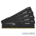 Kingston HyperX Fury 128GB (32GB x 4 kit) DDR4-3600 CL18 1.2V 288 pin Memory