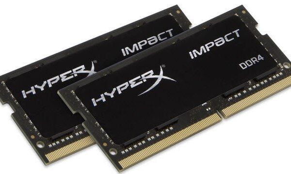 Kingston HyperX Impact Black 16Gb(8Gb x2) DDR4-2666 (pc4-21330) CL15 1.2V Notebook Memory Module
