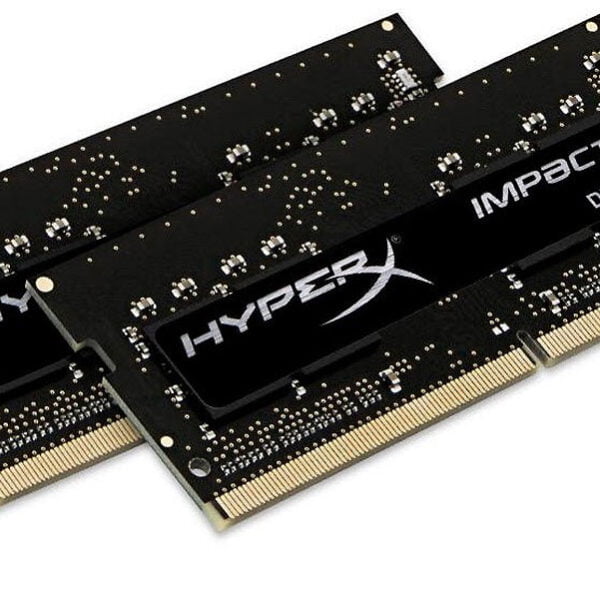 Kingston HyperX Impact Black 64Gb(32Gb x2) DDR4-3200 (pc4-25600) CL20 1.2V Notebook Memory Module
