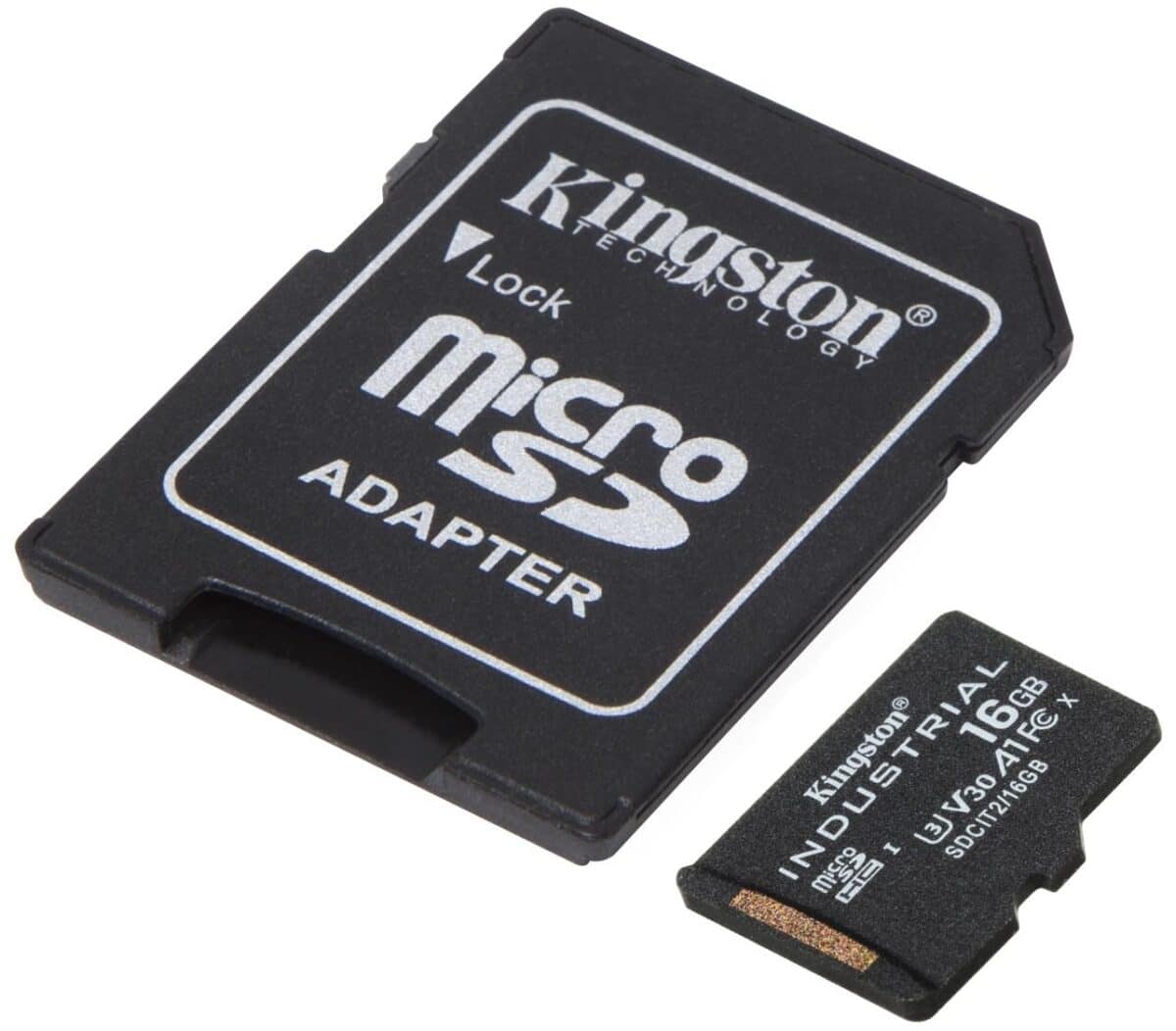 Kingston SDCiT2 16GB Micro SDXC with SD Adapter