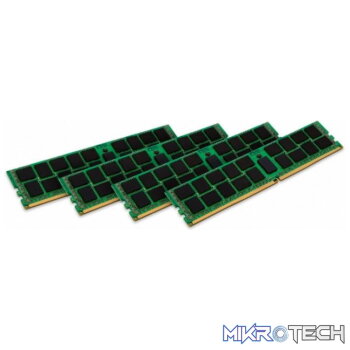 Kingston Valueram ecc-Registered 16Gb (4Gb x 4 kit) DDR4-2400 (pc4-19200) CL17 1.2V Server Memory Module - System Specific