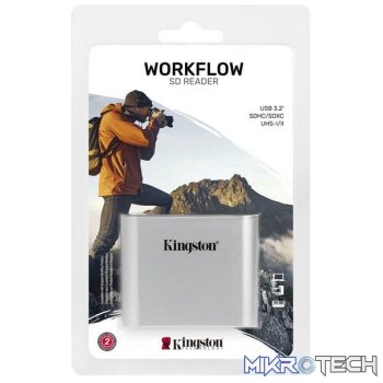 Kingston WFS-SD WorkFlow 2 ports SD card reader module for WFS-U