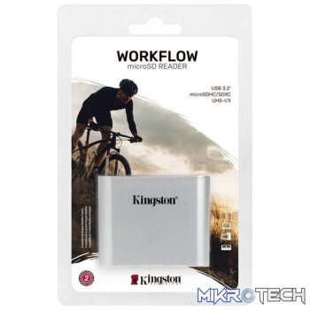 Kingston WFS-SDC WorkFlow 2 ports miCro SD card reader module for WFS-U