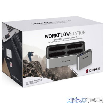 Kingston WFS-U WorkFlow Docking station + USB type-A+C hub module