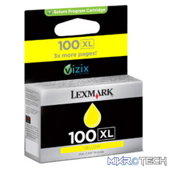 Lexmark #100XL - 14N1071 yellow ink