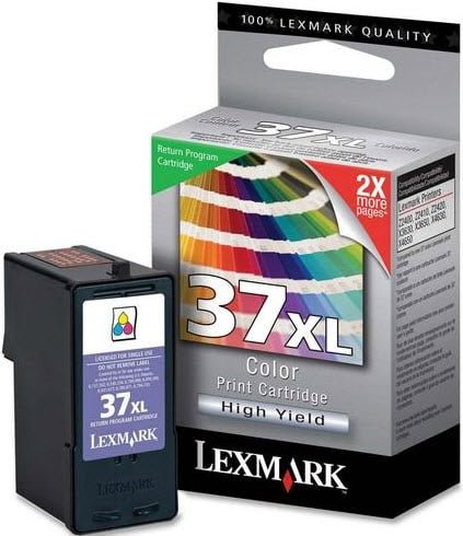 Lexmark 37XL Colour CMY Original Ink Cartridge