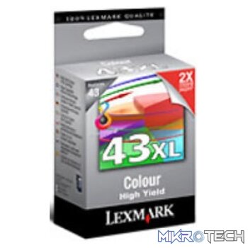 Lexmark #43XL - 18YX143 colour ink
