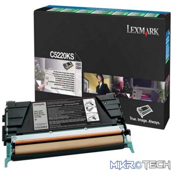 Lexmark C5220KS Black Laser Toner cartridge