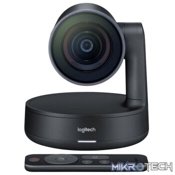 Logitech Rally Ultra HD PTZ Camera for Meeting Rooms