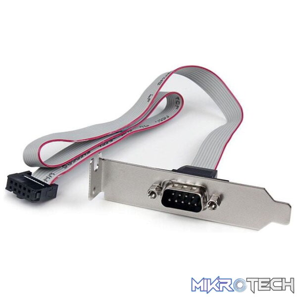 MB-CoM Serial RS232 cable - connect from on-board header to 1x pci bracket - Image 1