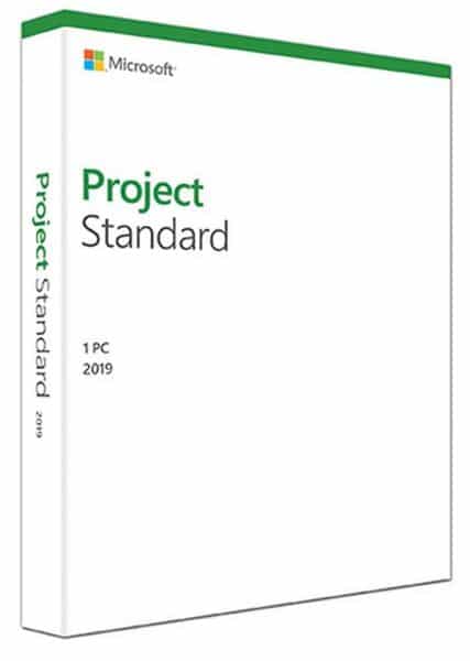 Microsoft Project 2019 Standard 1 User License - Retail