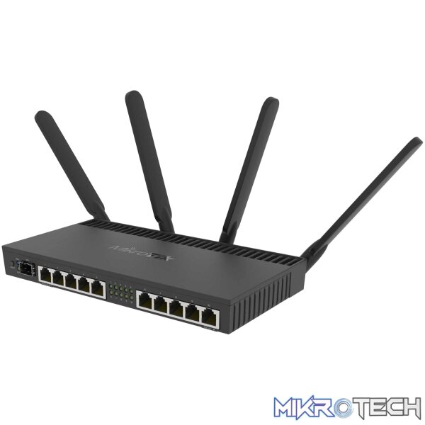 MikroTik AC WiFi Router with 10x Gigabit Ports and 1x SFP+ port - Image 2