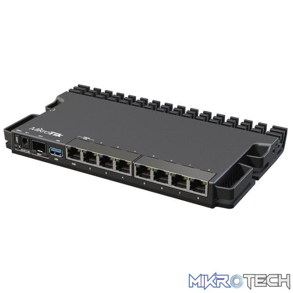 MikroTik RB5009UG+S+IN heavy duty Router with 7x Gigabit & 1x 2.5GB & 1x 10G SFP+ Ports MikroTik RB5009UG+S+IN heavy duty Router with 7x Gigabit & 1x 2.5GB & 1x 10G SFP+ Ports