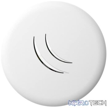 MikroTik cAP lite 2.4GHz Indoor AP with ceiling and wall casings