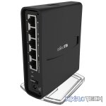 MikroTik hAP ac Tower - 2.4 / 5 GHz desktop Dual-concurrent Access Point