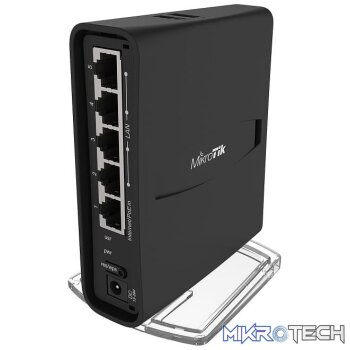 MikroTik hAP ac Tower - 2.4 / 5 GHz desktop Dual-concurrent Access Point