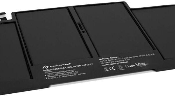 Newertech 60W Replacement Battery for 13 Macbook Air (2010-2017)