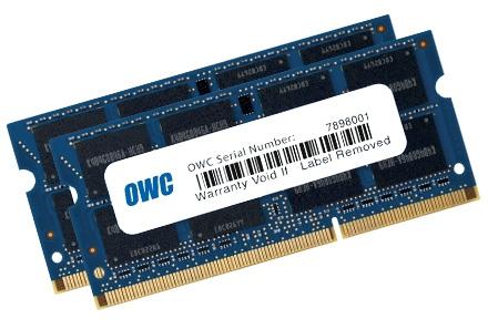 OWC Mac 16GB kit (8GB x2) DDR3L-1600 SO-DIMM 204 pin Memory