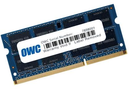 OWC Mac 8GB DDR3-1333 204 pin SO-DIMM memory