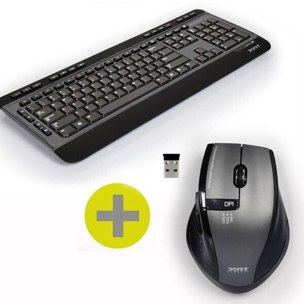 Port 900901 Wireless Keyboard and Mouse combo