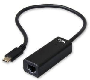 Port USB Type-C to RJ45 5Gbps 30cm Adapter