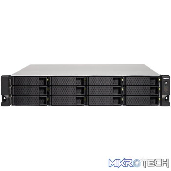 Qnap TS-1273U-RP AMD RX-421ND 4-core 2.1GHz 12-bay rackmount NAS with 300w Redundant psu (Order on request)