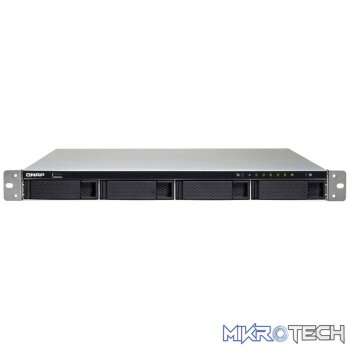 Qnap TS-463XU-RP AMD Quad-Core 2.0GHz 4-Bay TurboNAS Rackmount NAS with 250w Redundant psu (Order on request)