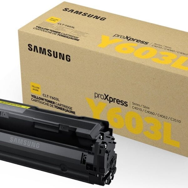 Samsung CLT-Y603L High Yield Yellow Toner Cartridge (Order on request)