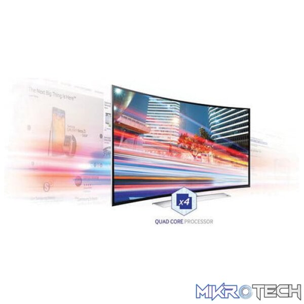 Samsung HU9000 55" Curved Ultra HD 4K Smart Interaction 3D Slim LED TV - Image 24