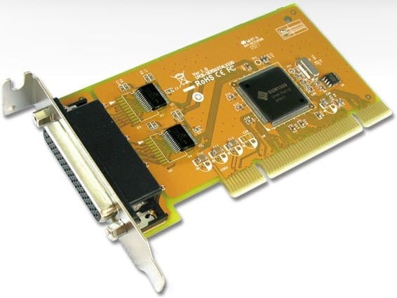 Sunix 2-port RS-232 High Speed Low Profile Universal PCI Serial Board