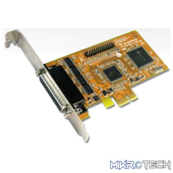 Sunix Mio5499A 4 port serial + 1 port parallel PCI-express