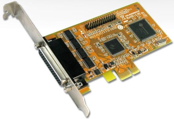 Sunix Mio5499A 4 port serial + 1 port parallel PCI-express