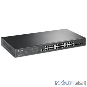 TP-Link Jetsream Gigabit L2+ Managed Switch with 4 SFP Slots