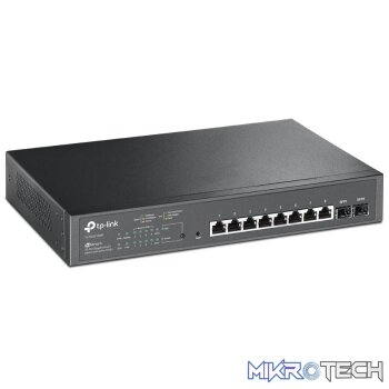 TP-Link jetstream 10 Port Gigabit Smart Switch with 8 Port PoE+