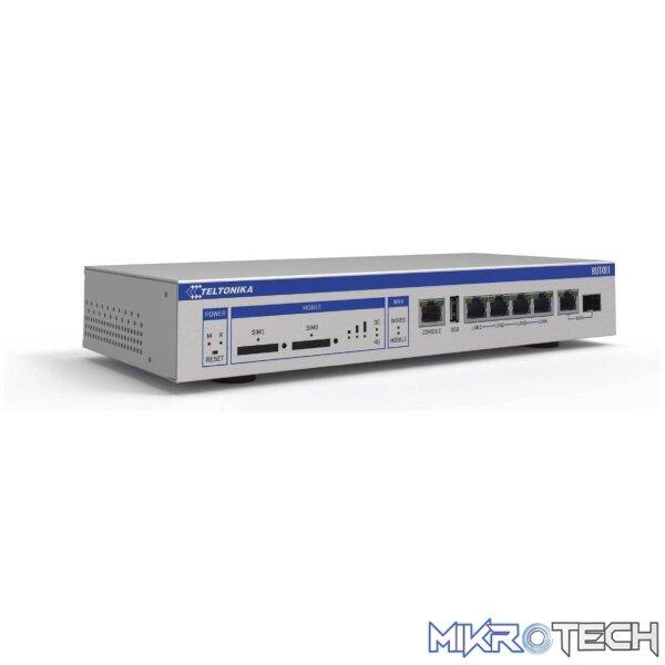 Teltonika Industrial 4G (LTE) Cat 6 Wave-2 802.11ac Dual Band Wi-Fi router Teltonika Industrial 4G (LTE) Cat 6 Wave-2 802.11ac Dual Band Wi-Fi router