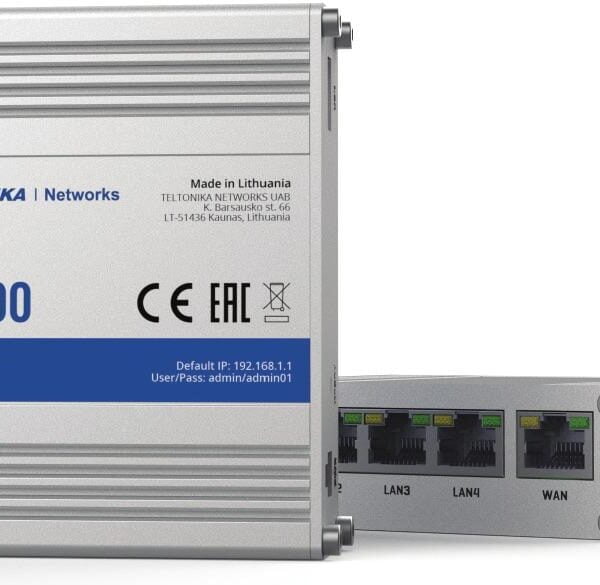 Teltonika RUT300 Industrial Ethernet Router 5 Port