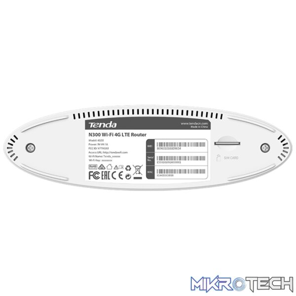 Tenda 4G LTE 2.4GHz 300Mbps Wireless Router - Image 3