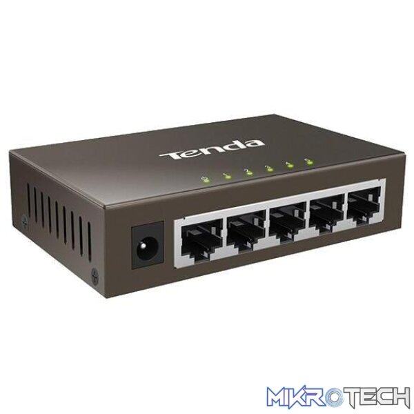 Tenda TEG1005D 5 Port Gigabit Desktop Switch Tenda TEG1005D 5 Port Gigabit Desktop Switch