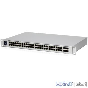 Ubiquiti USW-PRO-48 UniFi Switch Gen 2 - 48 port with UniFi SmartPower RPS power redundancy
