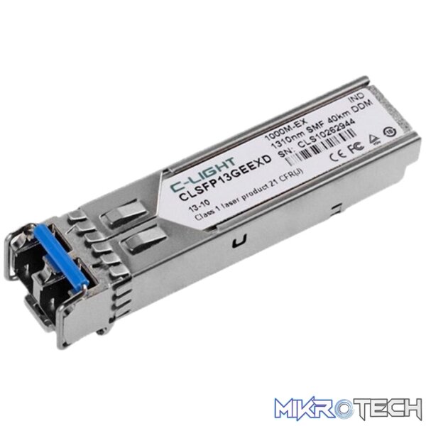 Unbranded 1.25Gb/s SFP Single Mode 1310nm 40km LC Fibre convertor Unbranded 1.25Gb/s SFP Single Mode 1310nm 40km LC Fibre convertor