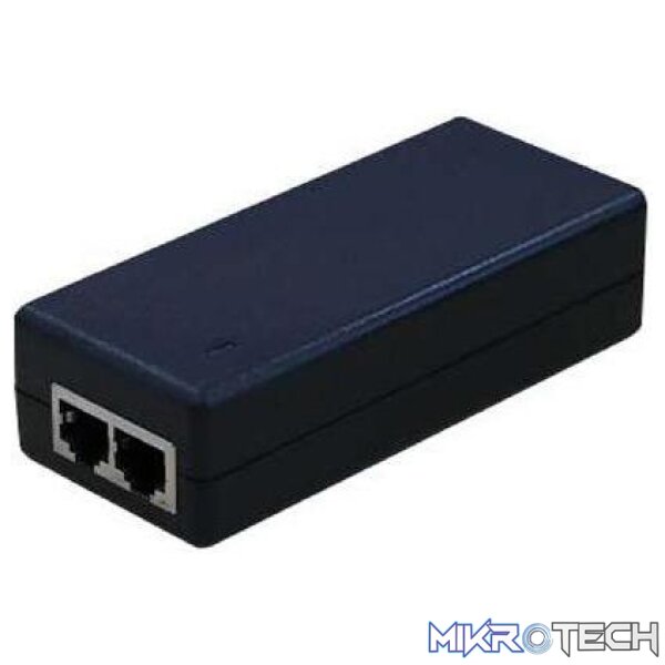 Unbranded Gigabit Power over Ethernet (PoE) Injector - 24V Unbranded Gigabit Power over Ethernet (PoE) Injector - 24V