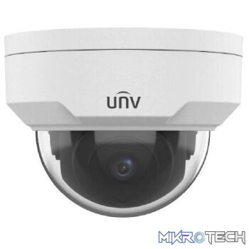 Uniview UNV - Ultra H.265 - 2MP Vandal-resistant mini Fixed Dome camera with 4mm lens