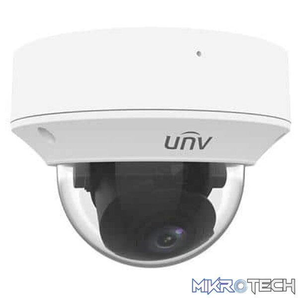 Uniview UNV Ultra H.265 2MP WDR & LightHunter 2.7~13.5mm Vari-Focal Motorised Deep Learning Dome Camera - Image 2
