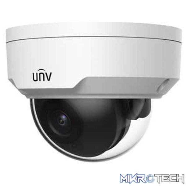 Uniview UNV Ultra H.265 2MP WDR & LightHunter Fixed Vandal Resistant Deep Learning Dome Camera with 4mm lens - Image 2