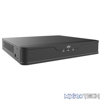 Uniview UNV Ultra H.265 8 channel NVR with 1 Hard Drive slot and 8 PoE Ports
