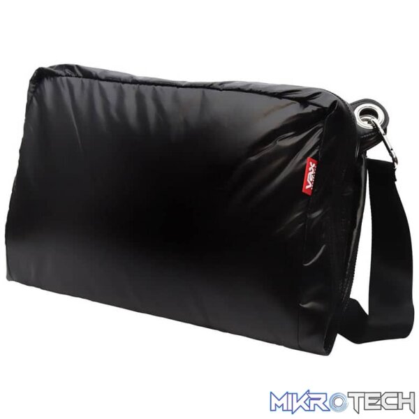 VAX vax-7004 Ramblas messenger saddlebag - Black Umbrella fabric / nylon - up to 20" nb + A3 document VAX vax-7004 Ramblas messenger saddlebag - Black Umbrella fabric / nylon - up to 20" nb + A3 document