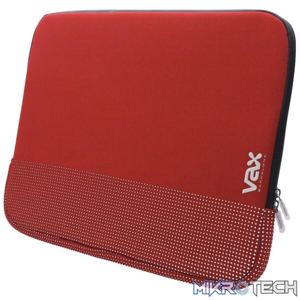 VAX vax-s135fards Fontana 13.5" nb sleeve - Red + Silver rubber dots for maximum grip VAX vax-s135fards Fontana 13.5" nb sleeve - Red + Silver rubber dots for maximum grip