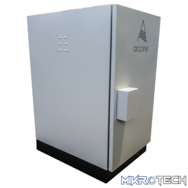 AccoNet outdoor 20u IP55 ventilated cabinet with floor base