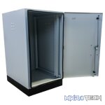 AccoNet outdoor 20u IP55 ventilated cabinet with floor base